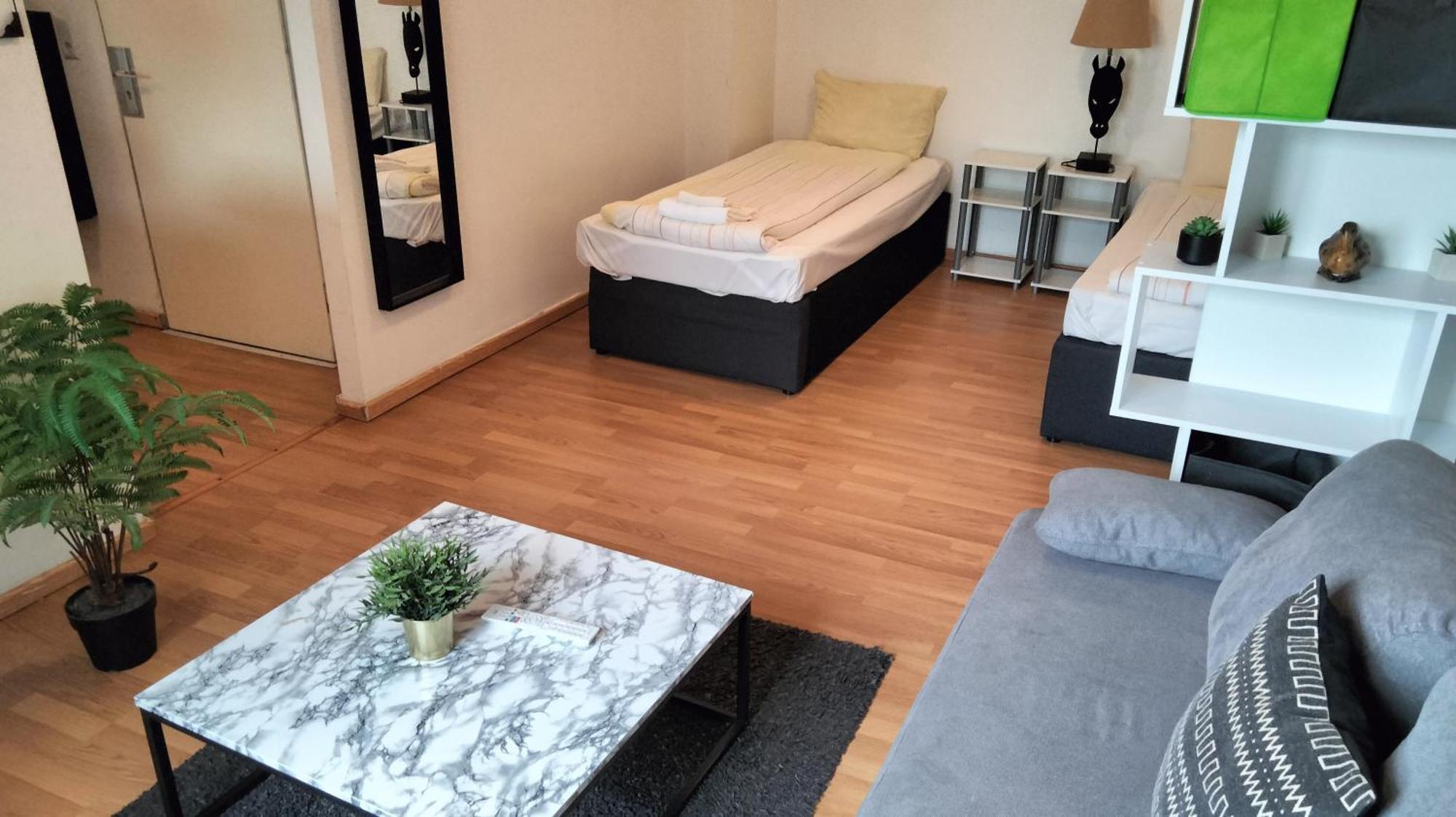 Praktische City Apartments Direkt Am Hauptbahnhof 新明斯特 外观 照片